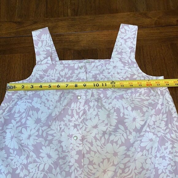 VINTAGE style floral print lilac Mumu - Picture 9 of 11